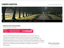 Tablet Screenshot of cibercuentos.org